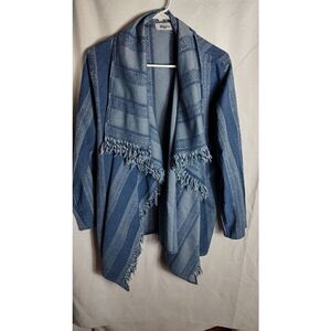 Military Hippie denim jacket 